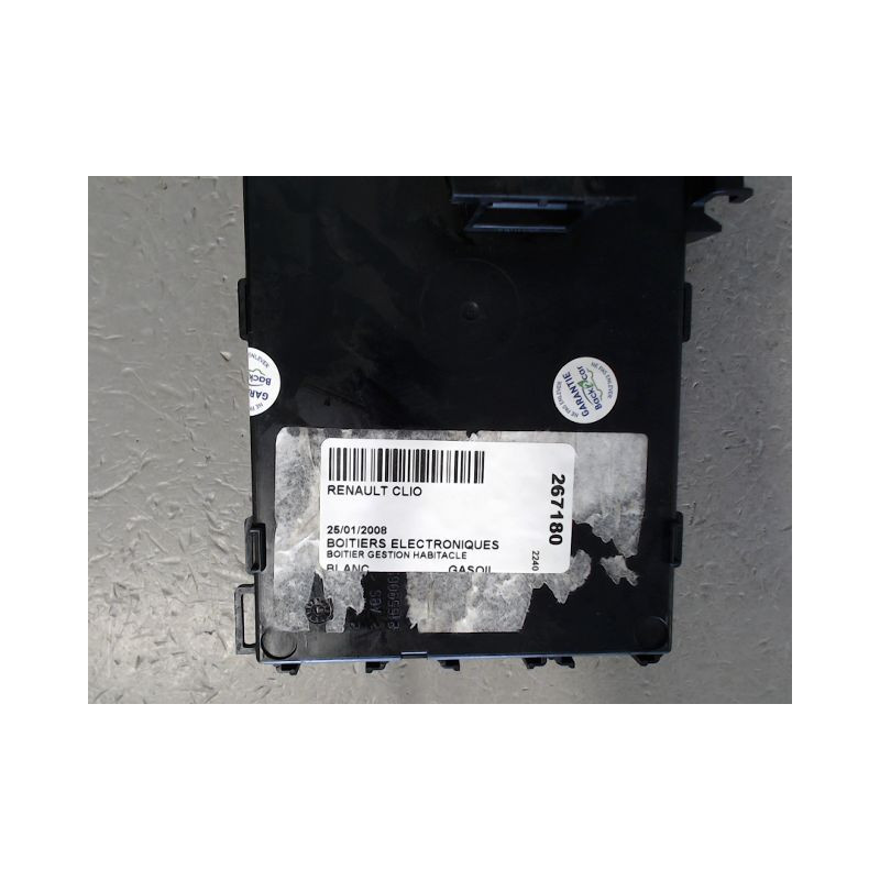 BOITIER GESTION HABITACLE RENAULT CLIO