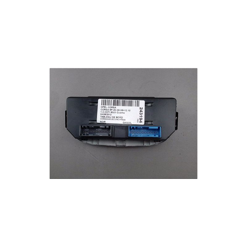 COMMANDE DE CHAUFFAGE OPEL CORSA (D) 06-10