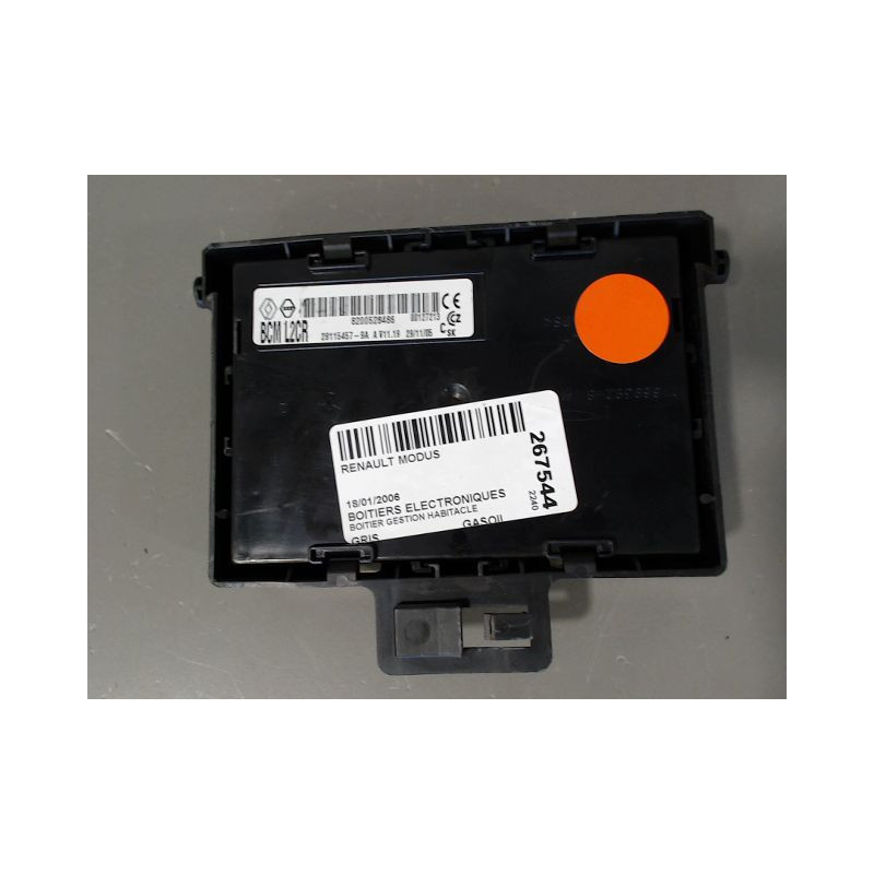 BOITIER GESTION HABITACLE RENAULT MODUS