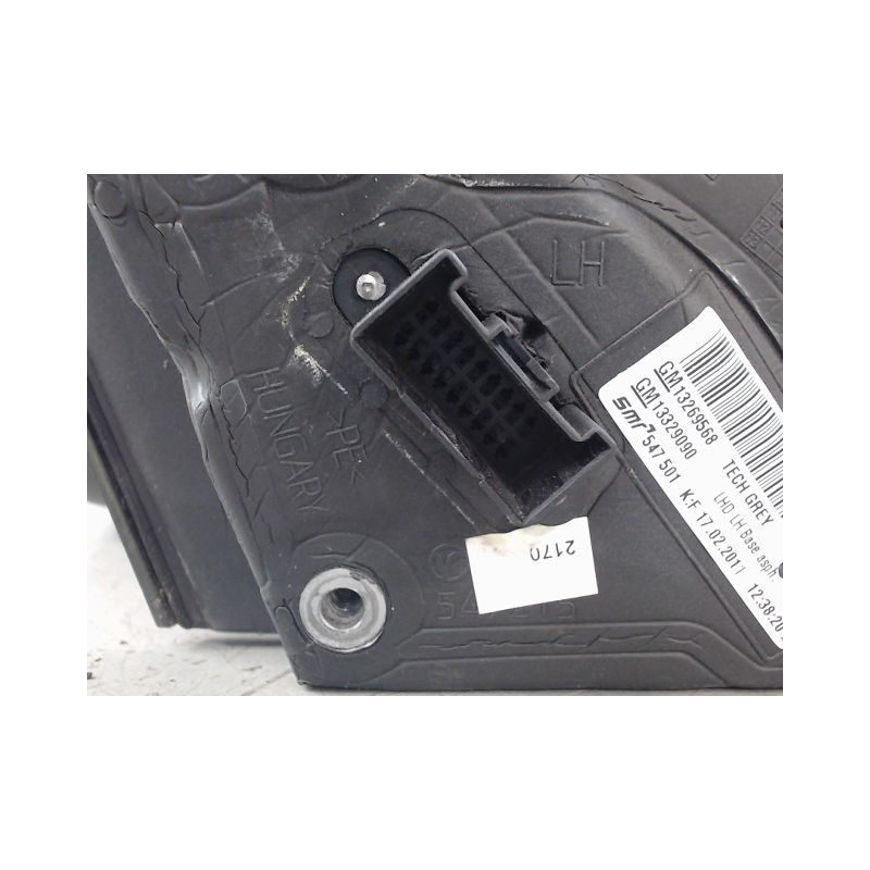 RETROVISEUR EXTERIEUR ELECTRIQUE GAUCHE OPEL INSIGNIA