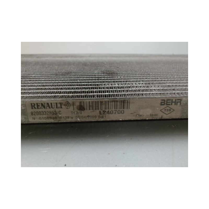 CONDENSEUR CLIMATISATION RENAULT VEL SATIS
