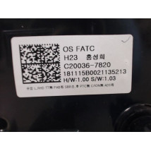 COMMANDE DE CHAUFFAGE HYUNDAI KONA