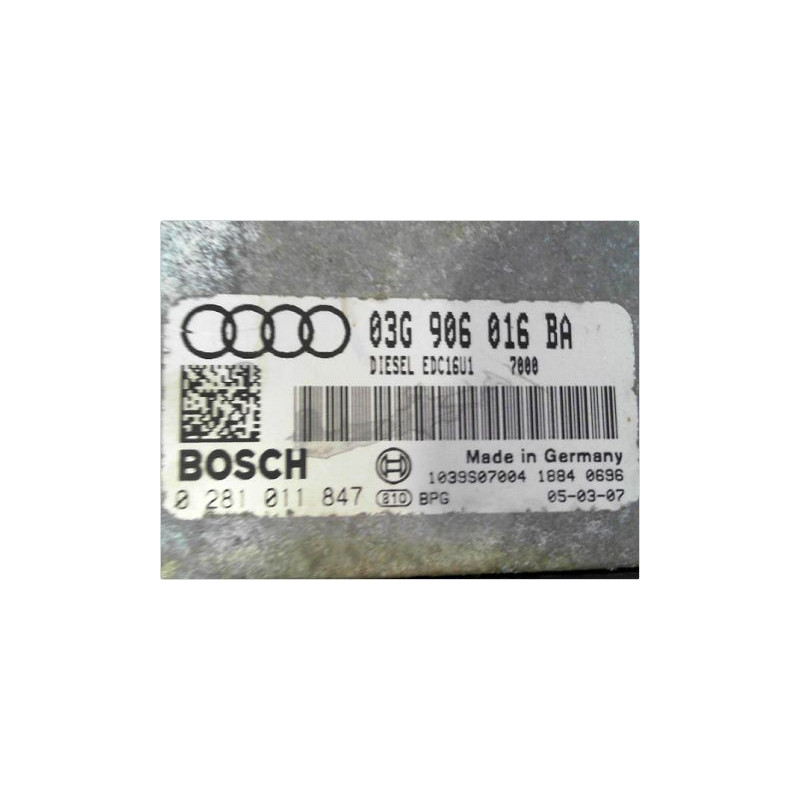 CALCULATEUR MOTEUR AUDI A3 2003-2008