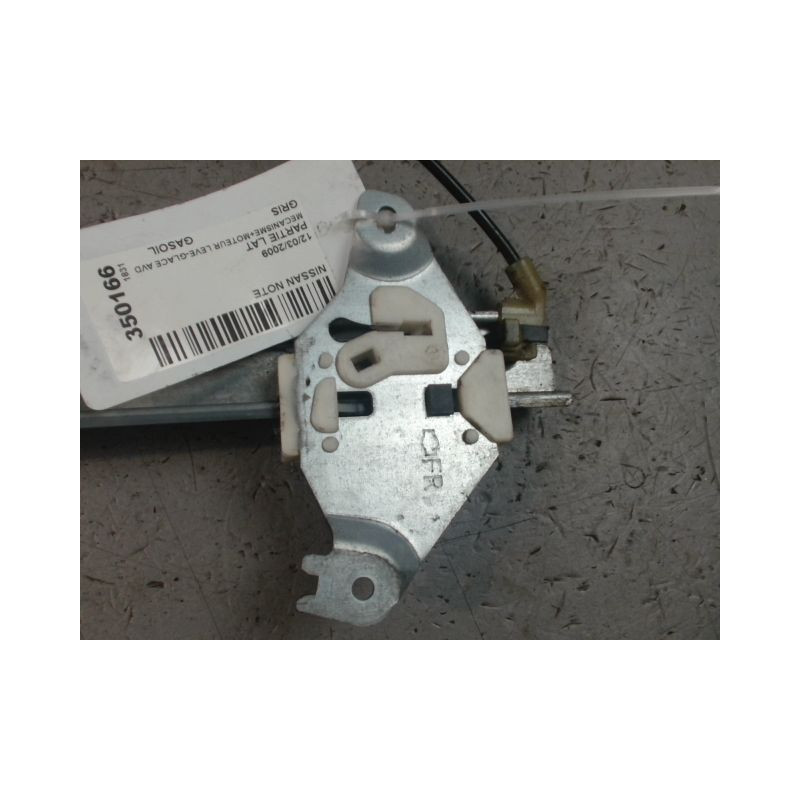 MECANISME+MOTEUR LEVE-GLACE AVANT DROIT NISSAN NOTE