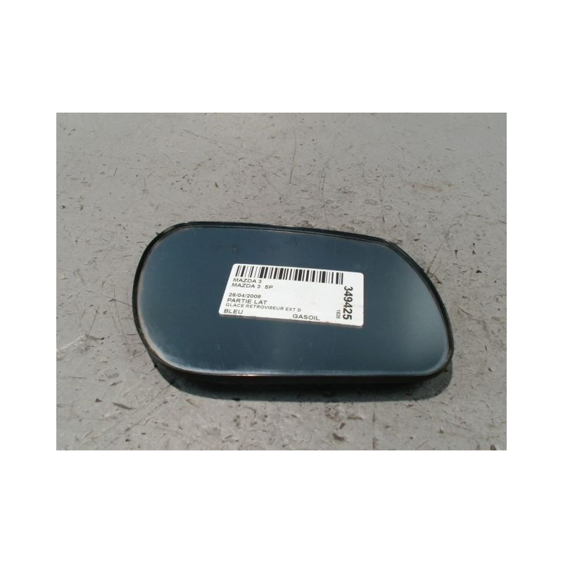 GLACE RETROVISEUR EXT D MAZDA MAZDA 3  5P