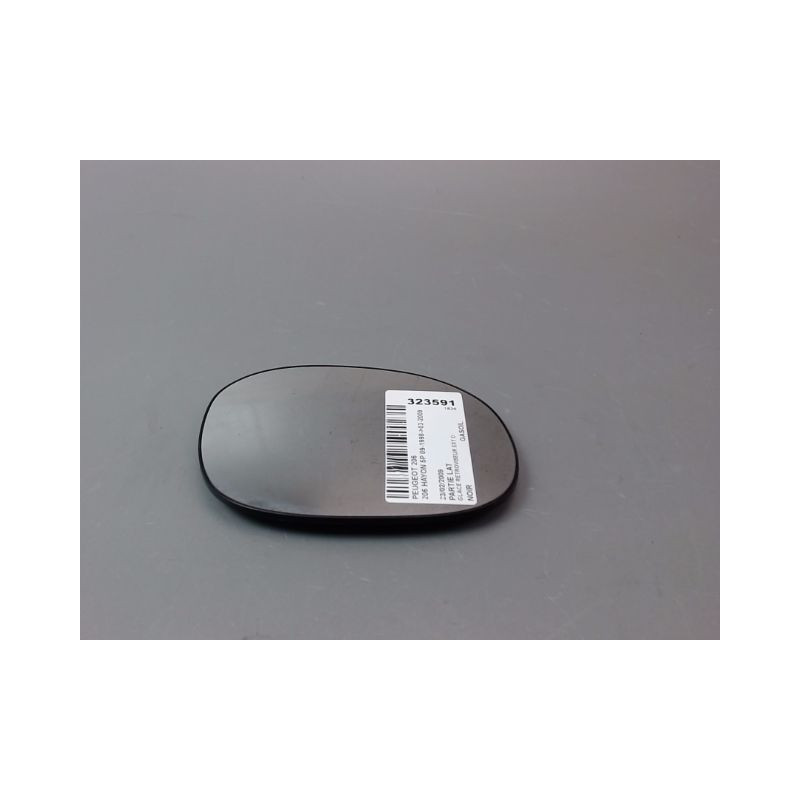 GLACE RETROVISEUR EXT D PEUGEOT 206 1998-2009