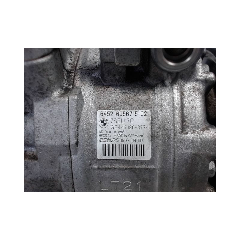 COMPRESSEUR AIR CONDITIONNE BMW SERIE 5 (E60) 2003-