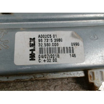 MECANISME LEVE-GLACE ARRIERE GAUCHE PEUGEOT 208