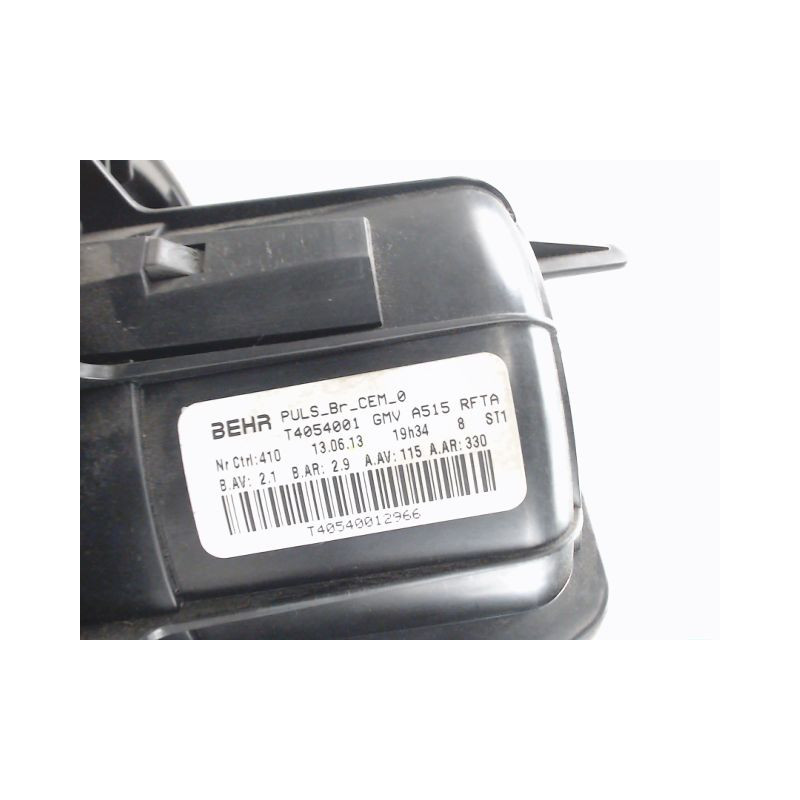 MOTEUR VENTILATEUR CHAUFFAGE CITROEN C3