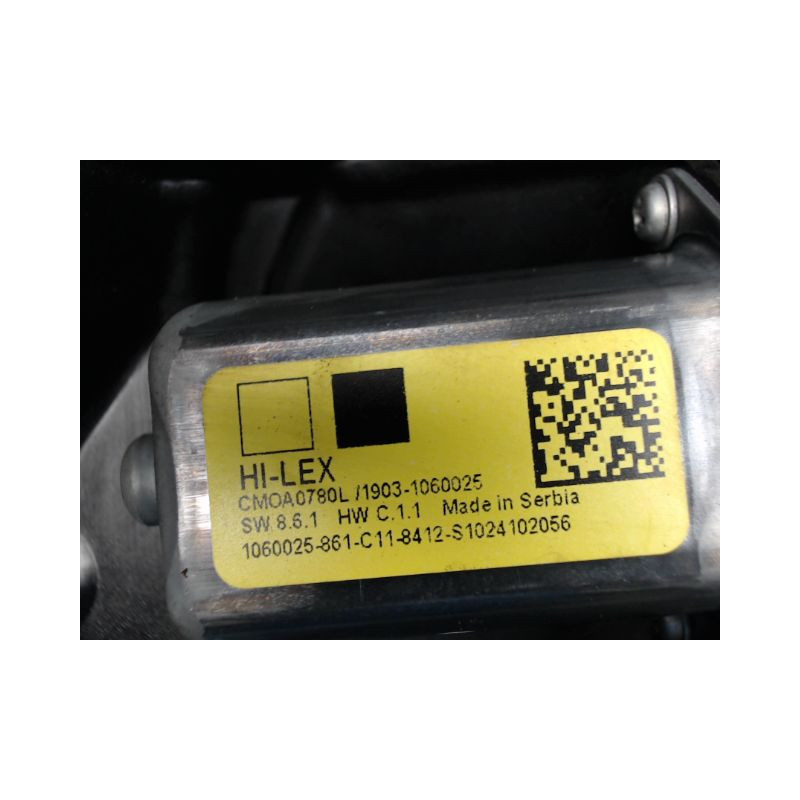 MECANISME+MOTEUR LEVE-GLACE ARRIERE DROIT B.M.W. SERIE 1