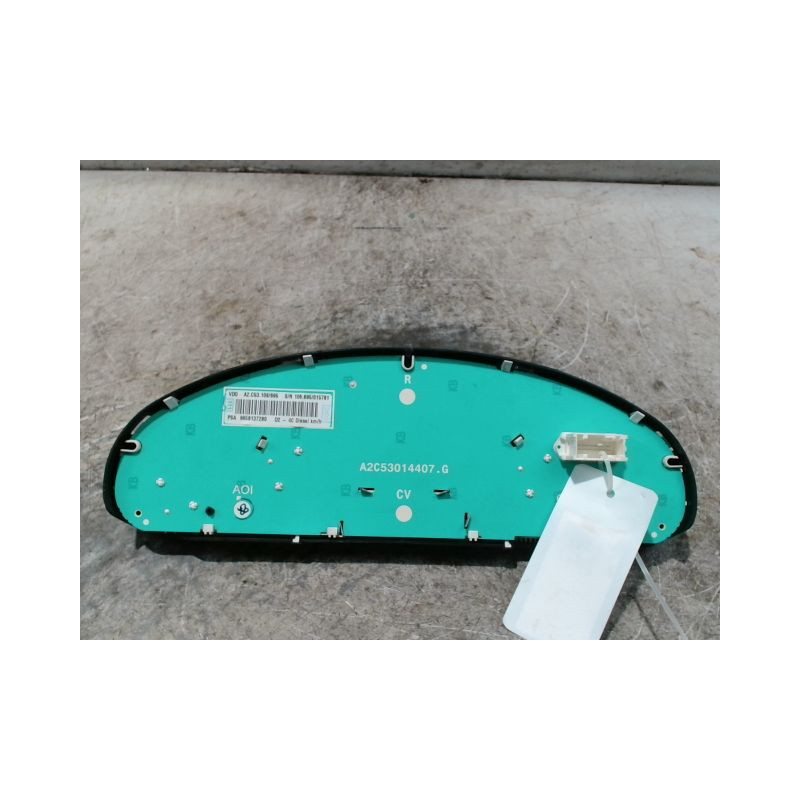 BLOC COMPTEURS PEUGEOT 407 SW