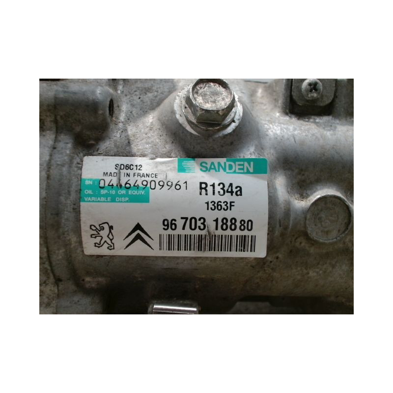COMPRESSEUR AIR CONDITIONNE PEUGEOT 207 2009-
