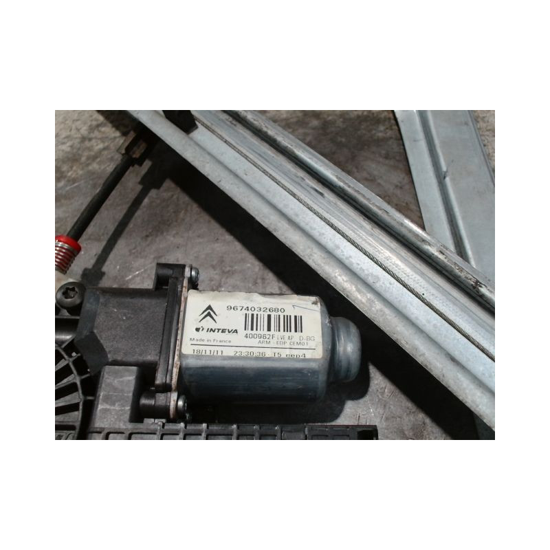 MECANISME+MOTEUR LEVE-GLACE AVANT DROIT CITROEN C4 PICASSO LONG