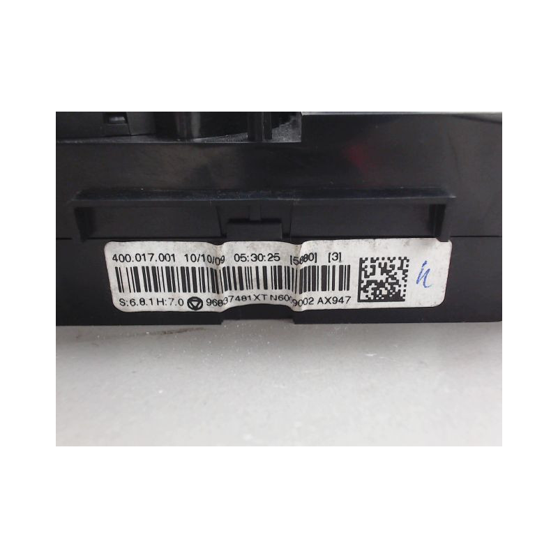 COMMANDE DE CHAUFFAGE PEUGEOT 3008
