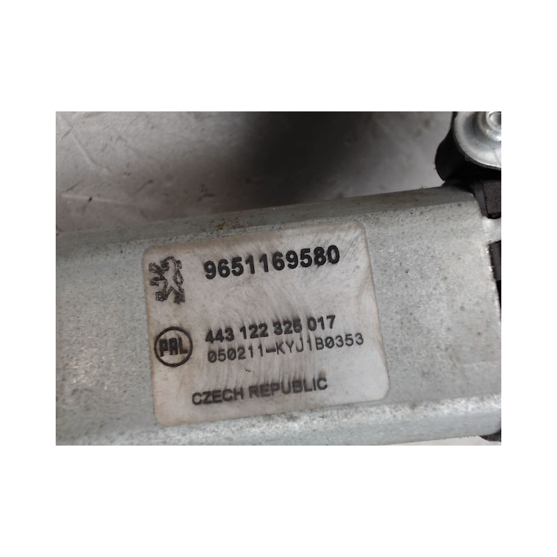 MECANISME ESSUIE-GLACE ARRIERE PEUGEOT 206