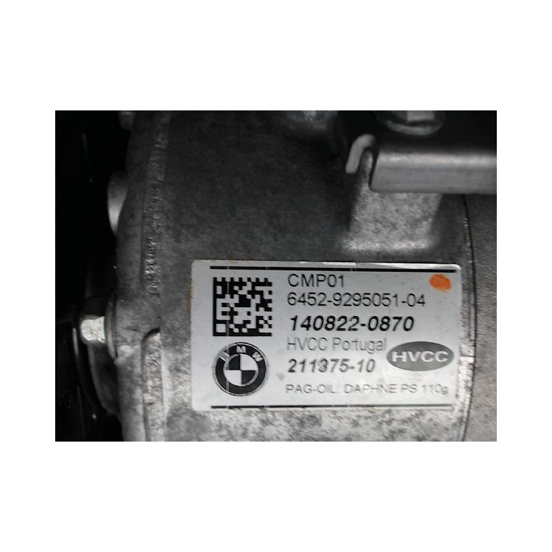 COMPRESSEUR AIR CONDITIONNE B.M.W. X3