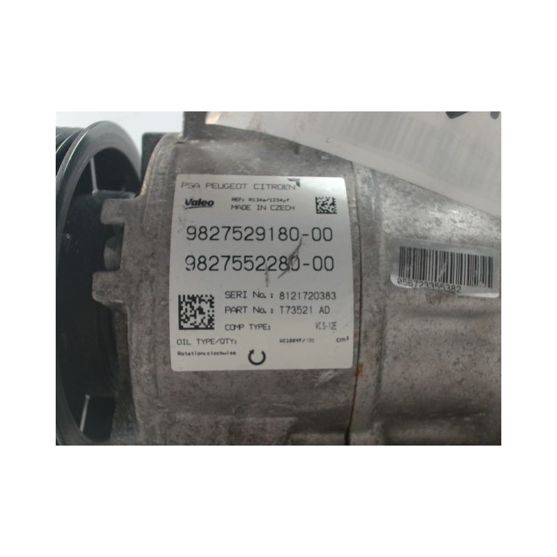 COMPRESSEUR AIR CONDITIONNE PEUGEOT 308 2011-