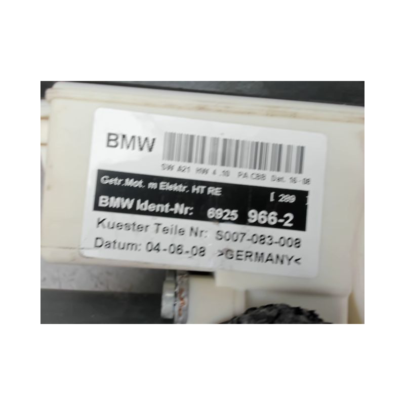 MECANISME LEVE-GLACE ARRIERE DROIT B.M.W. X3