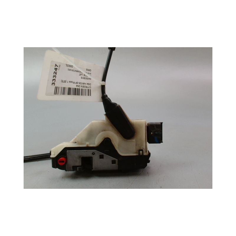 SYSTEME CONDAMNATION ARRIERE GAUCHE CITROEN DS4 Phase 1 (B75) 2011-...