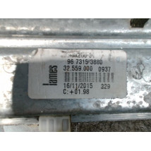 MECANISME LEVE-GLACE ARRIERE DROIT PEUGEOT 208