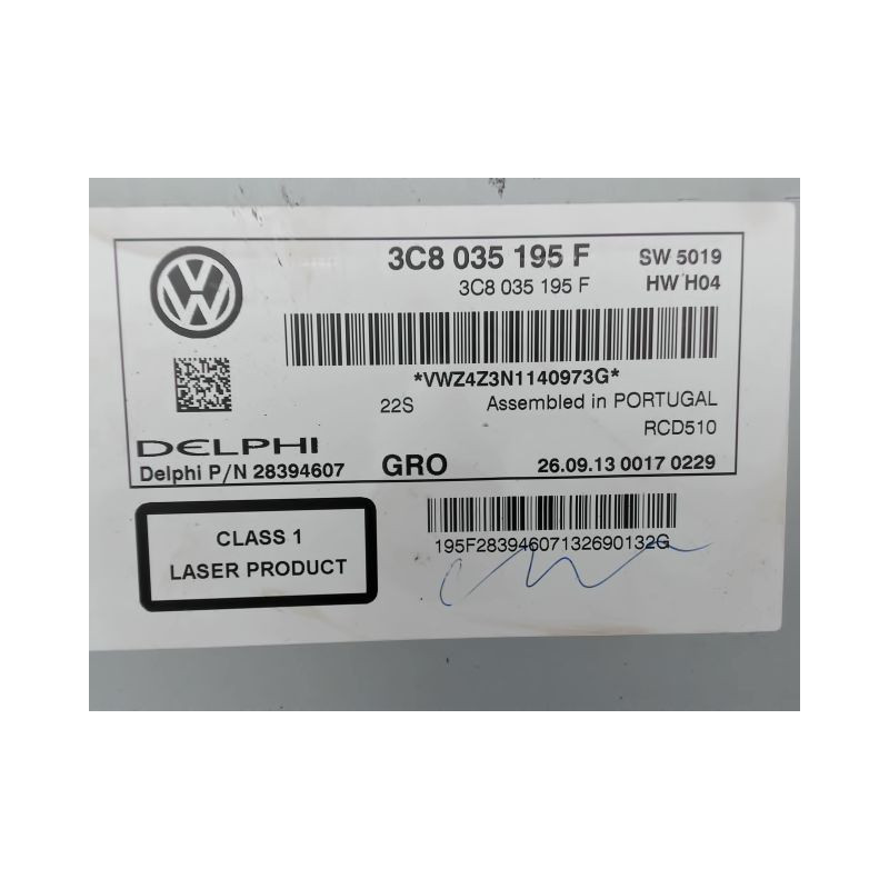 AUTORADIO VOLKSWAGEN POLO