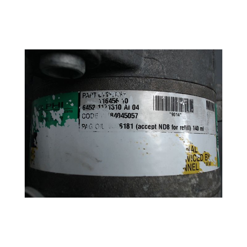 COMPRESSEUR AIR CONDITIONNE MINI MINI 2004-2006