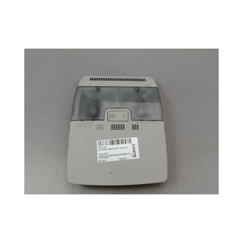 PLAFONNIER AUDI A3 SPORTBACK II Phase 2 (8P) 2008-2012