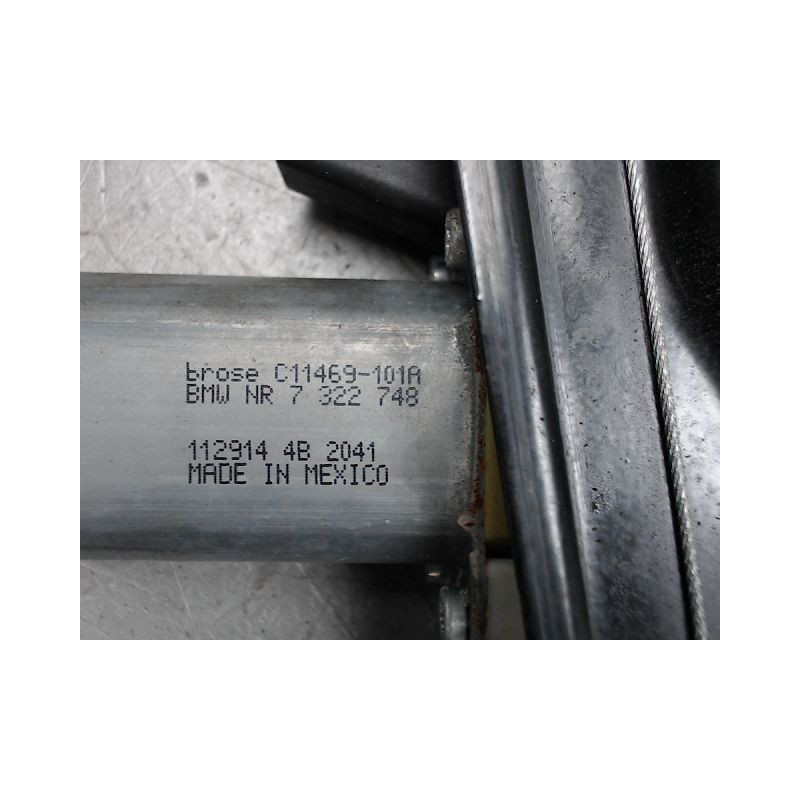 MECANISME+MOTEUR LEVE-GLACE AVANT DROIT B.M.W. X3