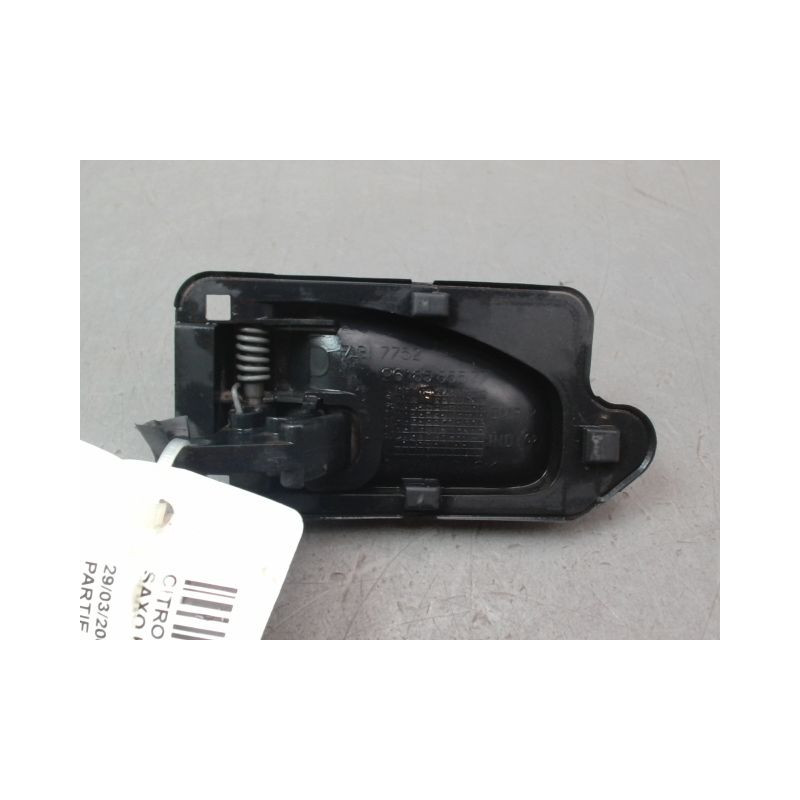 POIGNEE INTERIEURE PORTE ARRIERE DROIT CITROEN SAXO Phase 2 1999-2004