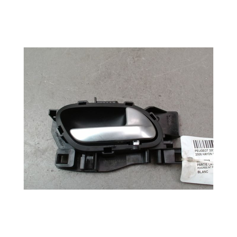 POIGNEE INTERIEURE PORTE ARRIERE DROIT PEUGEOT 2008 Phase 1 2013-...