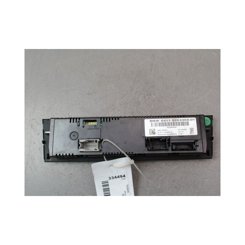 COMMANDE DE CHAUFFAGE BMW X1