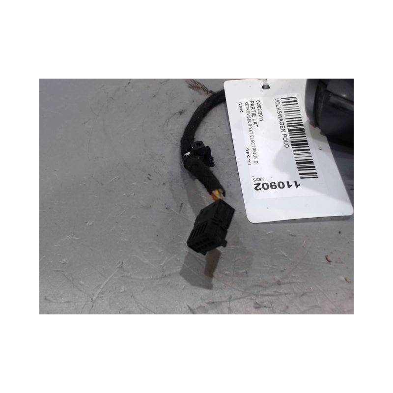 RETROVISEUR EXTERIEUR ELECTRIQUE DROIT VOLKSWAGEN POLO