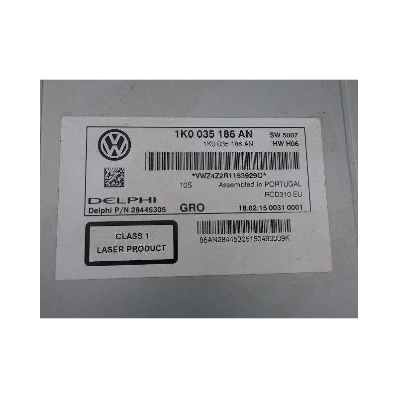 AUTORADIO VOLKSWAGEN CADDY