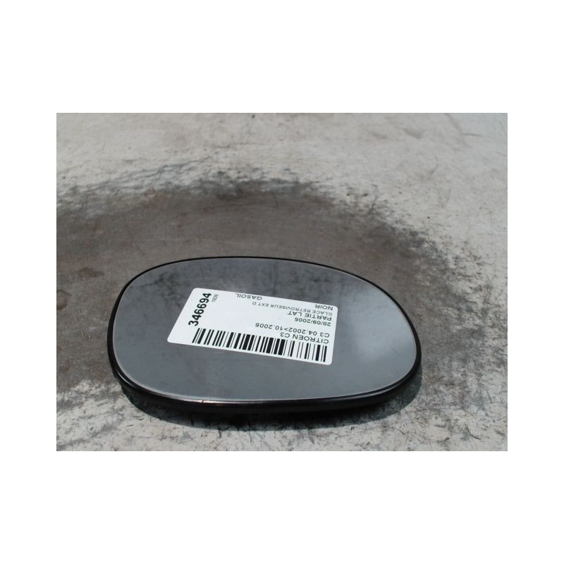 GLACE RETROVISEUR EXT D CITROEN C3 2002-2005