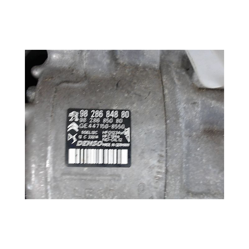COMPRESSEUR AIR CONDITIONNE PEUGEOT 208