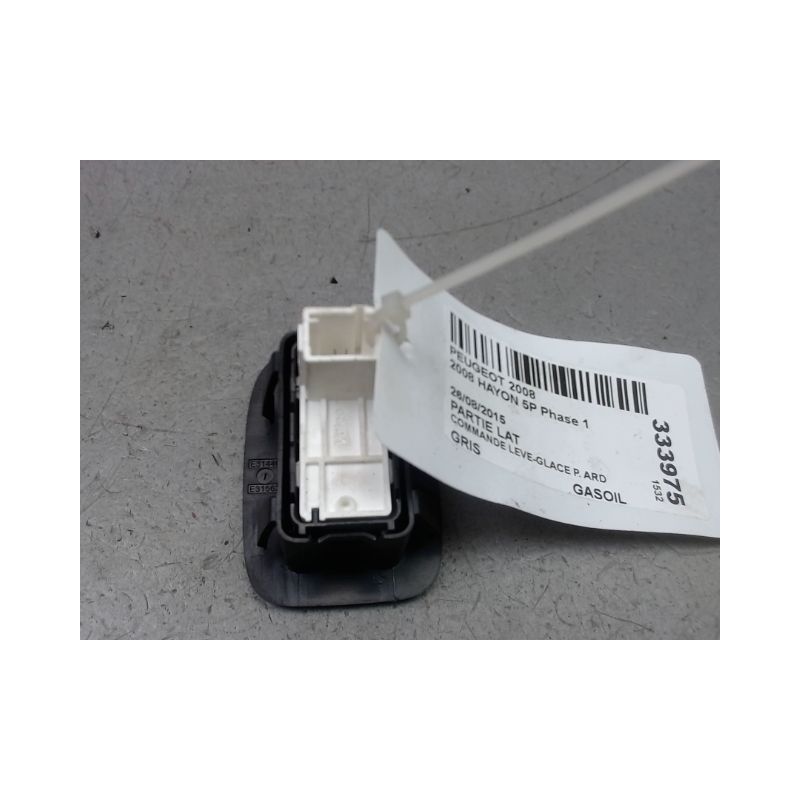 COMMANDE LEVE-GLACE PORTE ARD PEUGEOT 2008 Phase 1 2013-...