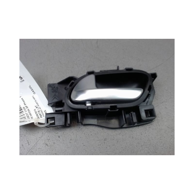 POIGNEE INTERIEURE PORTE ARRIERE GAUCHE PEUGEOT 2008 Phase 1 2013-...