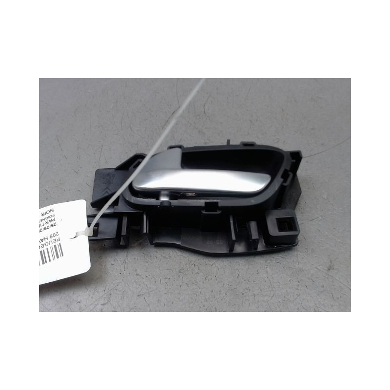 POIGNEE INTERIEURE PORTE ARRIERE GAUCHE PEUGEOT 208 Phase 1 2012-...
