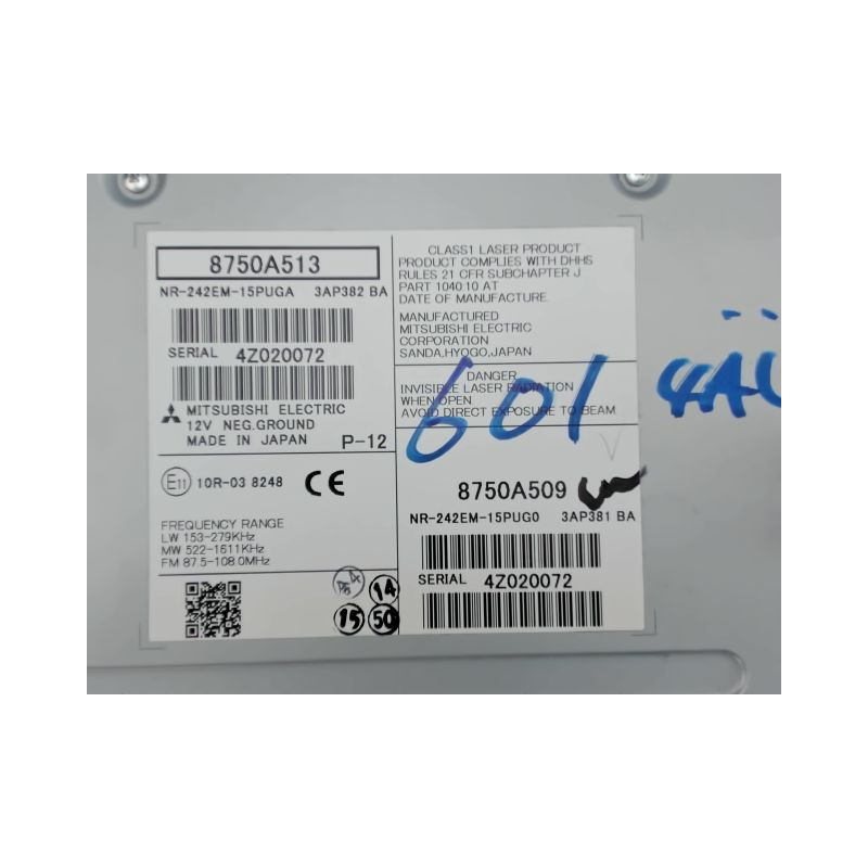 ECRAN GPS PEUGEOT 4008