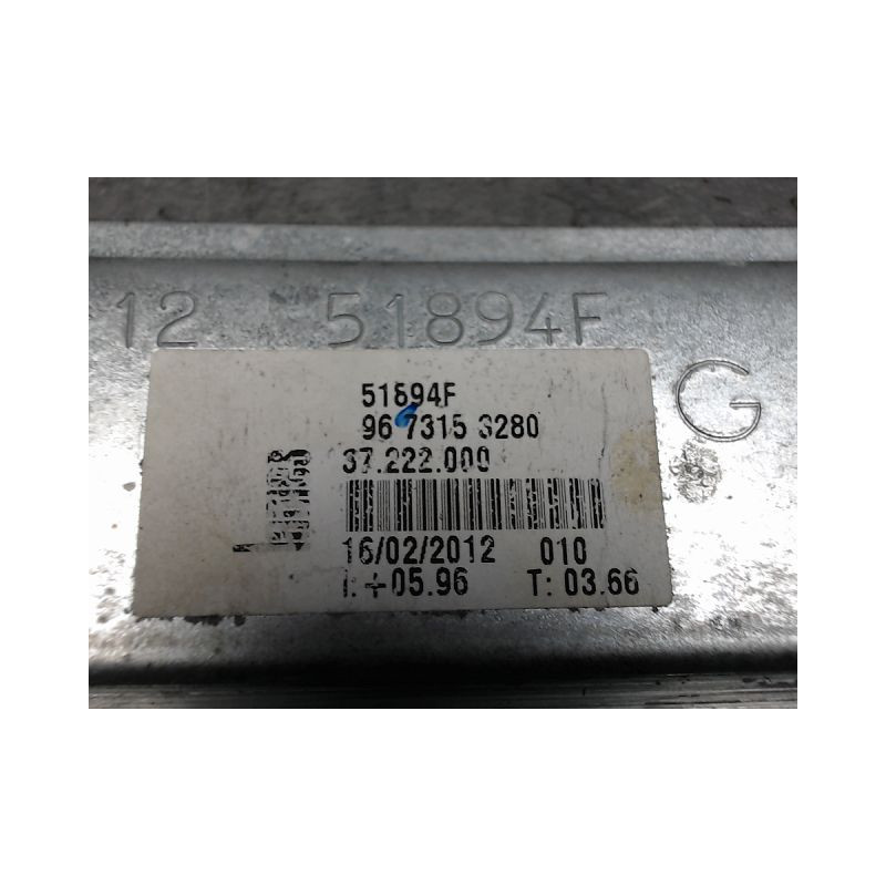 MECANISME+MOTEUR LEVE-GLACE AVANT GAUCHE PEUGEOT 208