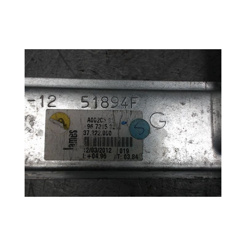 MECANISME+MOTEUR LEVE-GLACE AVANT GAUCHE PEUGEOT 208