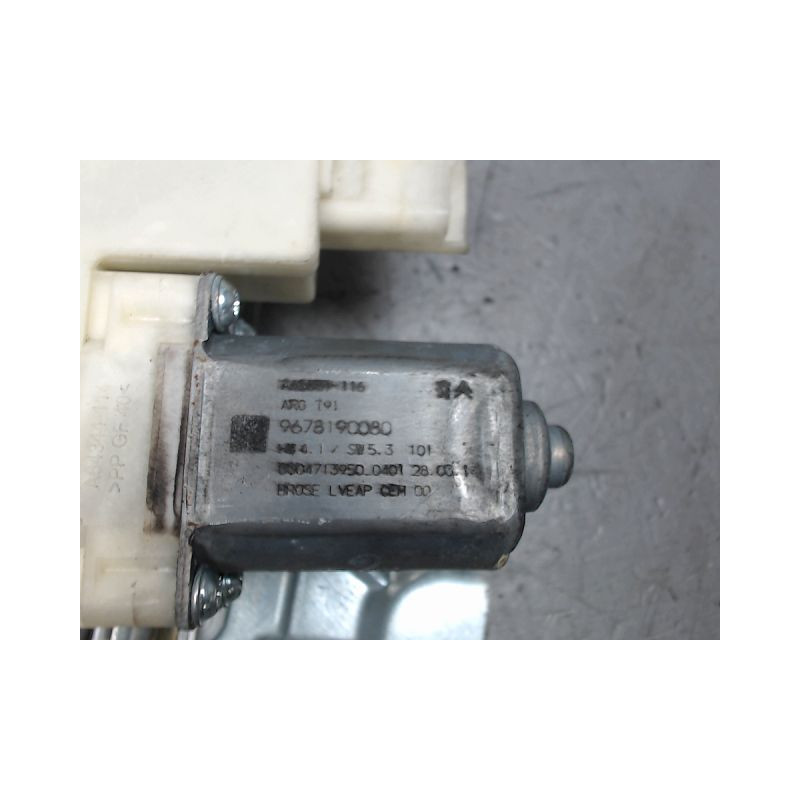 MECANISME+MOTEUR LEVE-GLACE ARRIERE GAUCHE PEUGEOT 308