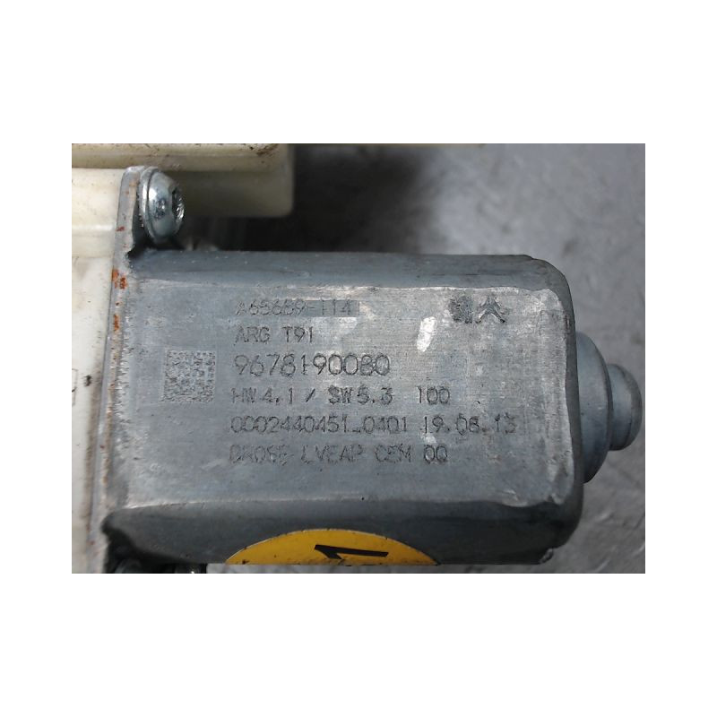 MECANISME+MOTEUR LEVE-GLACE ARRIERE GAUCHE PEUGEOT 308