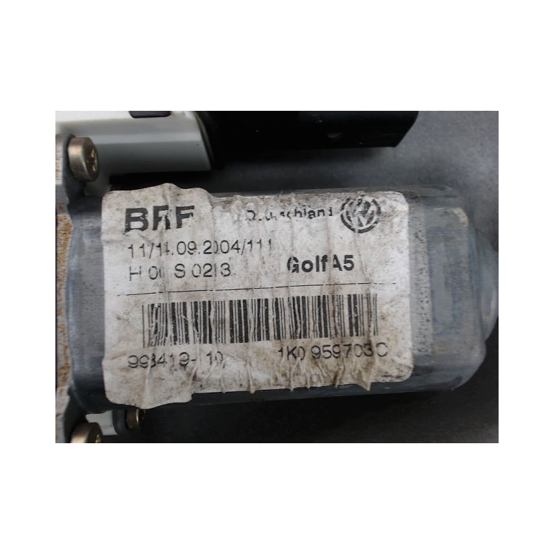 MECANISME LEVE-GLACE ARRIERE GAUCHE VOLKSWAGEN GOLF
