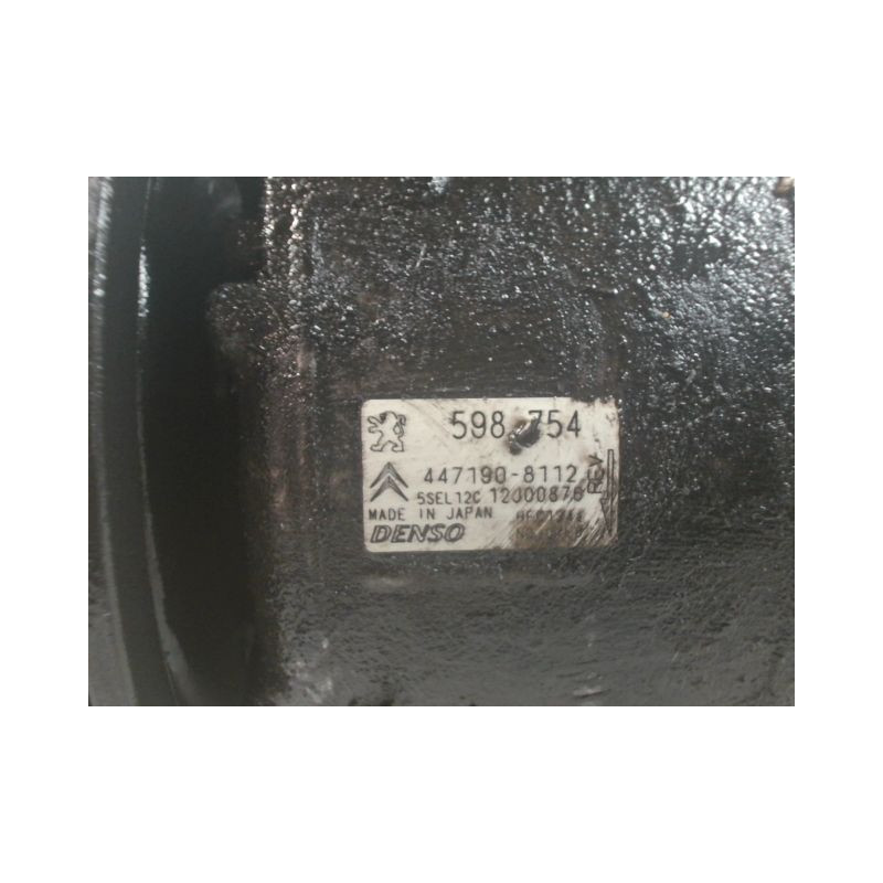 COMPRESSEUR AIR CONDITIONNE PEUGEOT 308 2007-