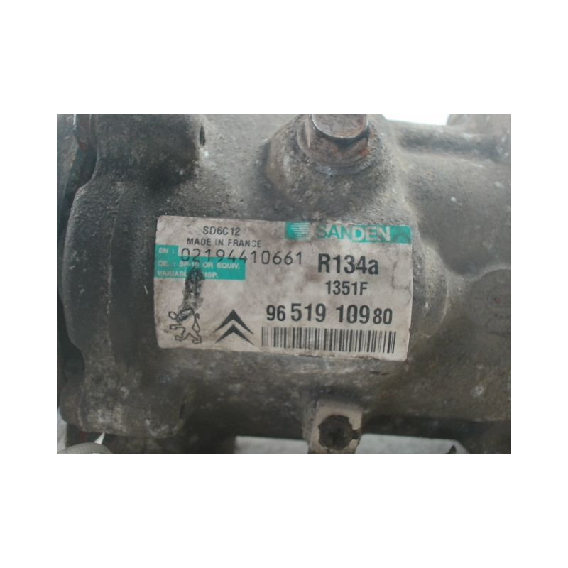 COMPRESSEUR AIR CONDITIONNE PEUGEOT 207 3P