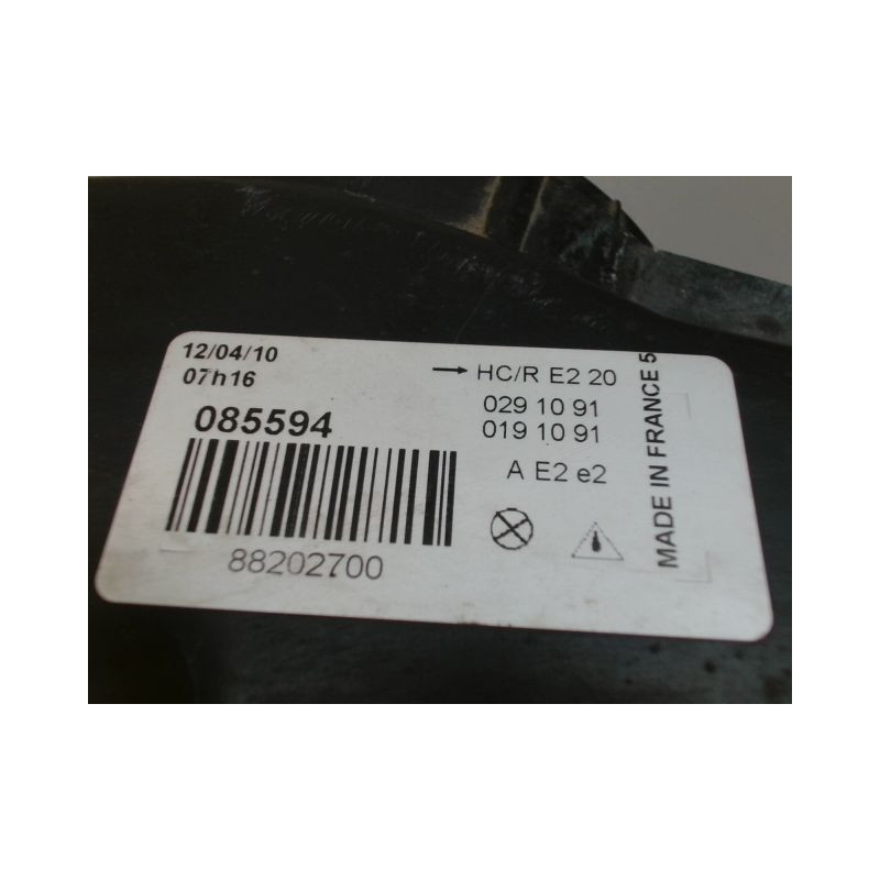 PHARE GAUCHE PEUGEOT 306