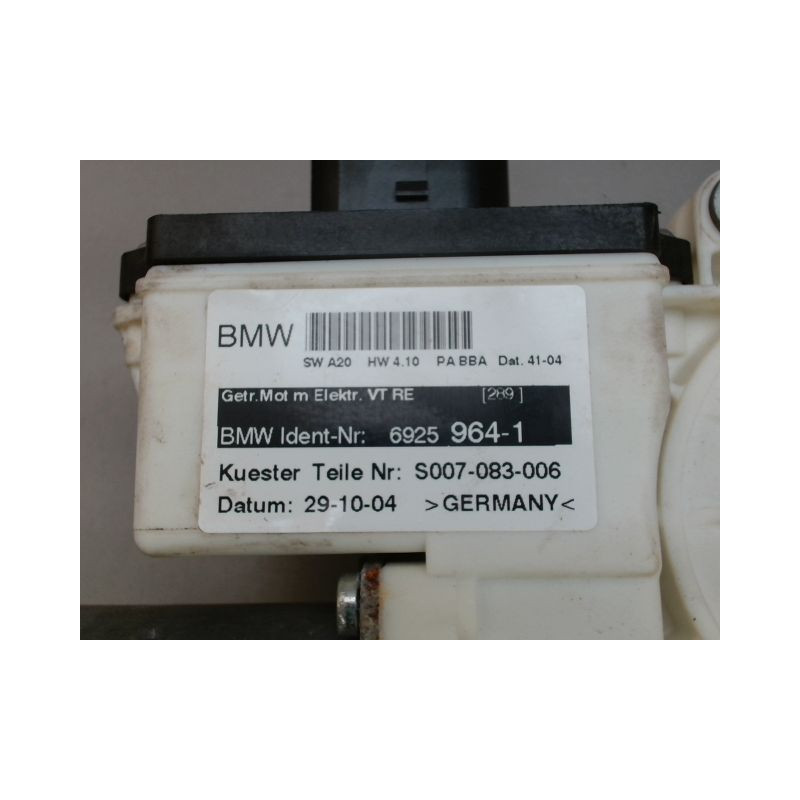 MECANISME LEVE-GLACE AVANT DROIT B.M.W. X3