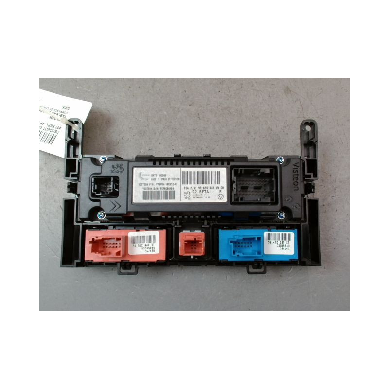 COMMANDE DE CHAUFFAGE PEUGEOT 407 BERL. Phase 1 2004-2008