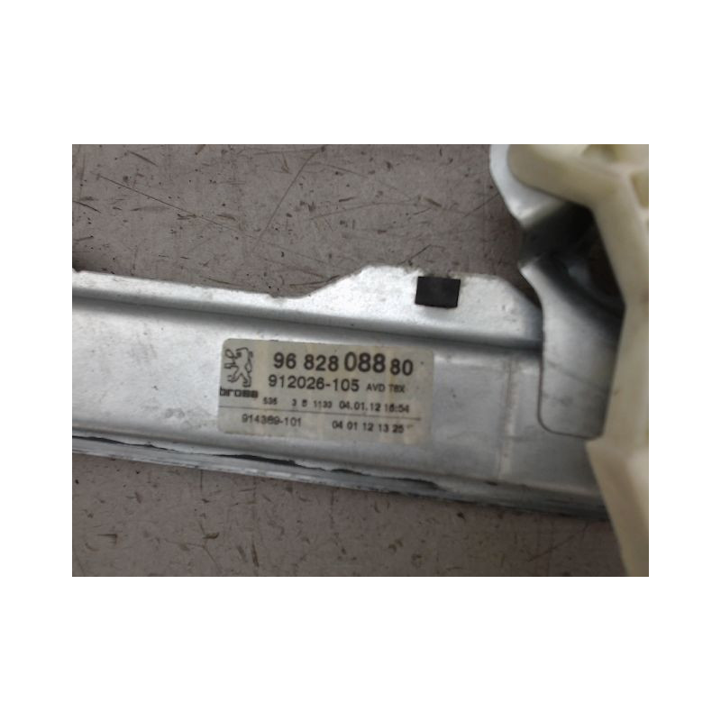MECANISME LEVE-GLACE AVANT DROIT PEUGEOT 3008